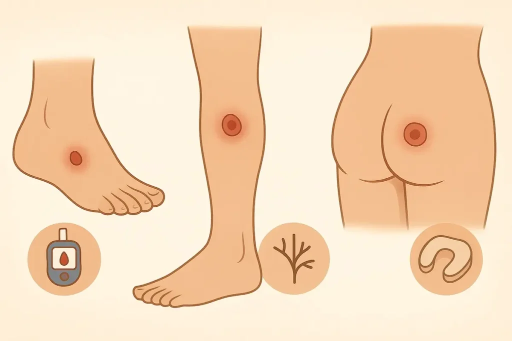 انواع زخم های عروقی